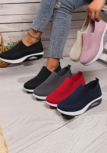 Woven Anti-Slip Soft Sole Comfortable Shoes Mesh Casual Shoes for Women