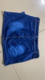 Stylish Belted Strechy Denim Mini Skirt
