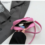 Fashion PU Heart Shaped Bag Trendy Versatile Shoulder Bag