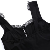 Fashion Elegant Retro Chic Sexy Straps Short Dress
