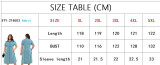 Plus Size Turndown Collar Short Sleeve Button Down Pockets Denim Long Dress