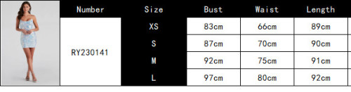 Sexy Straps Backless Sequin Mini Bodycon Dress Prom Dress