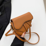 Women Casual Fashionable Shoulder Crossbody Bag Handbag Saddle Bag
