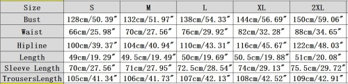Casual Zipper Drawstring Print Contrast Two Piece Pants Set