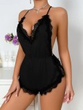 Sexy Lingerie Straps Sleeping Rompers