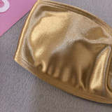 Sexy Satin One-Piece Bikini Swimsuit
