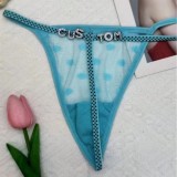 Trendy Custom Diy Low Waist Sexy Underwear