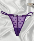 Trendy Custom Diy Low Waist Sexy Underwear
