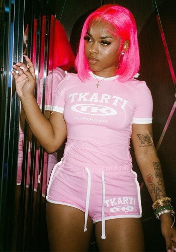 Retro Top and Shorts 2-piece Set