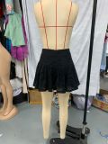 Black Skater Skirt