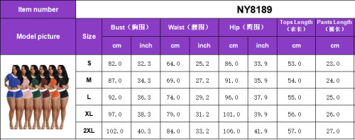 Casual Sports Contrast V-Neck Yoga Two Piece Shorts Set