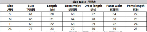 Lace See-Through Lace-Up Metal Chain Sexy 4PCS Lingerie Set