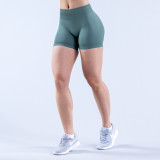 Sexy Solid Tight Fit Yoga Shorts