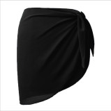 Summer Women Sheer Chiffon Bikini Cover-up Skirt