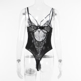 Women Sexy Lingerie Mesh Bodysuit Teddy Lingerie