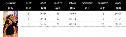 Women Long Sleeve V-Neck Leopard Patchwork Bodycon Dress