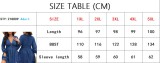 Women Denim V-Neck Long Sleeve Slim Waist Casual Dress