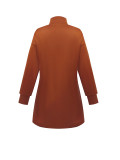 Sexy Solid Long Sleeve Sweat Dress Loose Casual Dress