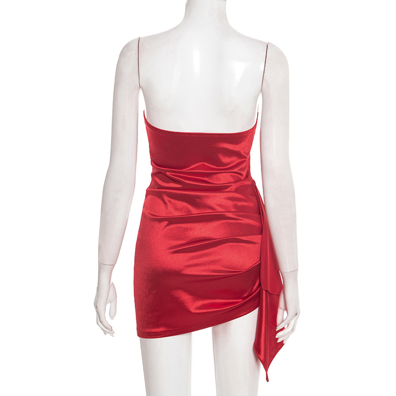 princess polly baby blue dress Sunmi, woman wearing red keyhole sleeveless bodycon mini dress, png main image 1