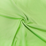 Elegant Solid Twisted Strapless Maxi Dress with Scarf