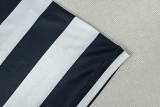 Black White Striped Print Button Short Sleeve Bodycon Dress