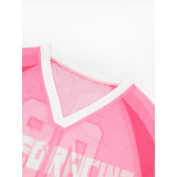 Street Casual Loose Mesh Short Sleeve T-Shirt