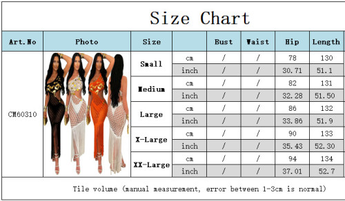 Knitting Crochet Slash Shoulder Sequined Tassel Hollow Out Irregular Beach Dress