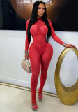 Sexy See-Through Seamless Stretch Jumpsuit(without Lining)
