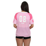 Street Casual Loose Mesh Short Sleeve T-Shirt