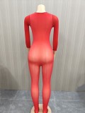 Sexy See-Through Seamless Stretch Jumpsuit(without Lining)