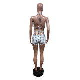 Polka Dot Sexy Fashion Three Piece Swimwear