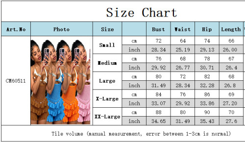 Women Knitting Crochet Halter Low Back Lace-Up Hollow Out Ruffles Romper