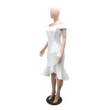 Elegant Off-Shoulder Mermaid Party Dress