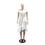 Elegant Off-Shoulder Mermaid Party Dress