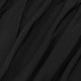 Elegant Solid Halter Low Back Split Bodycon Maxi Dress