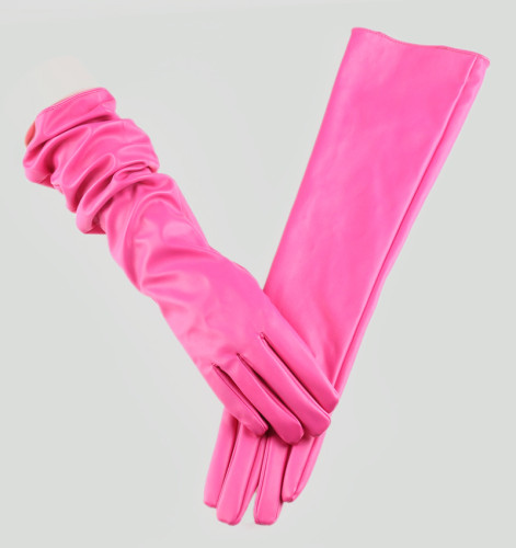 Pu Leather Gloves Lingerie Accessories