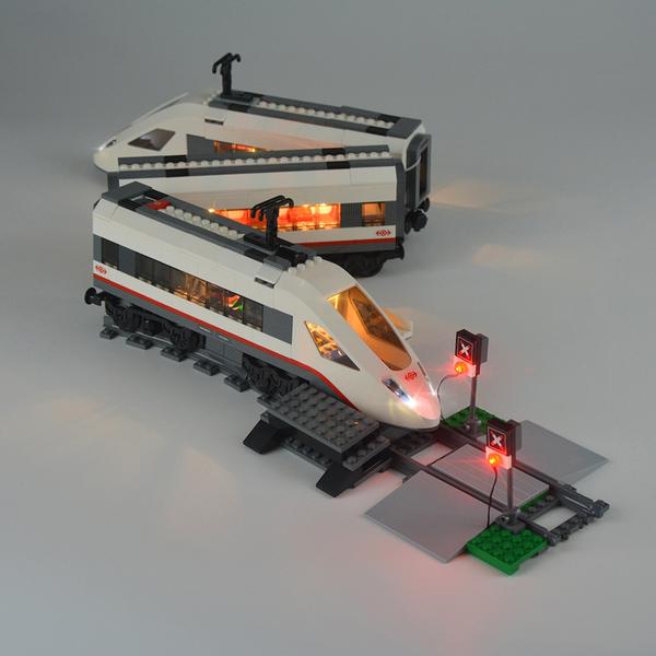 lego high speed train moc