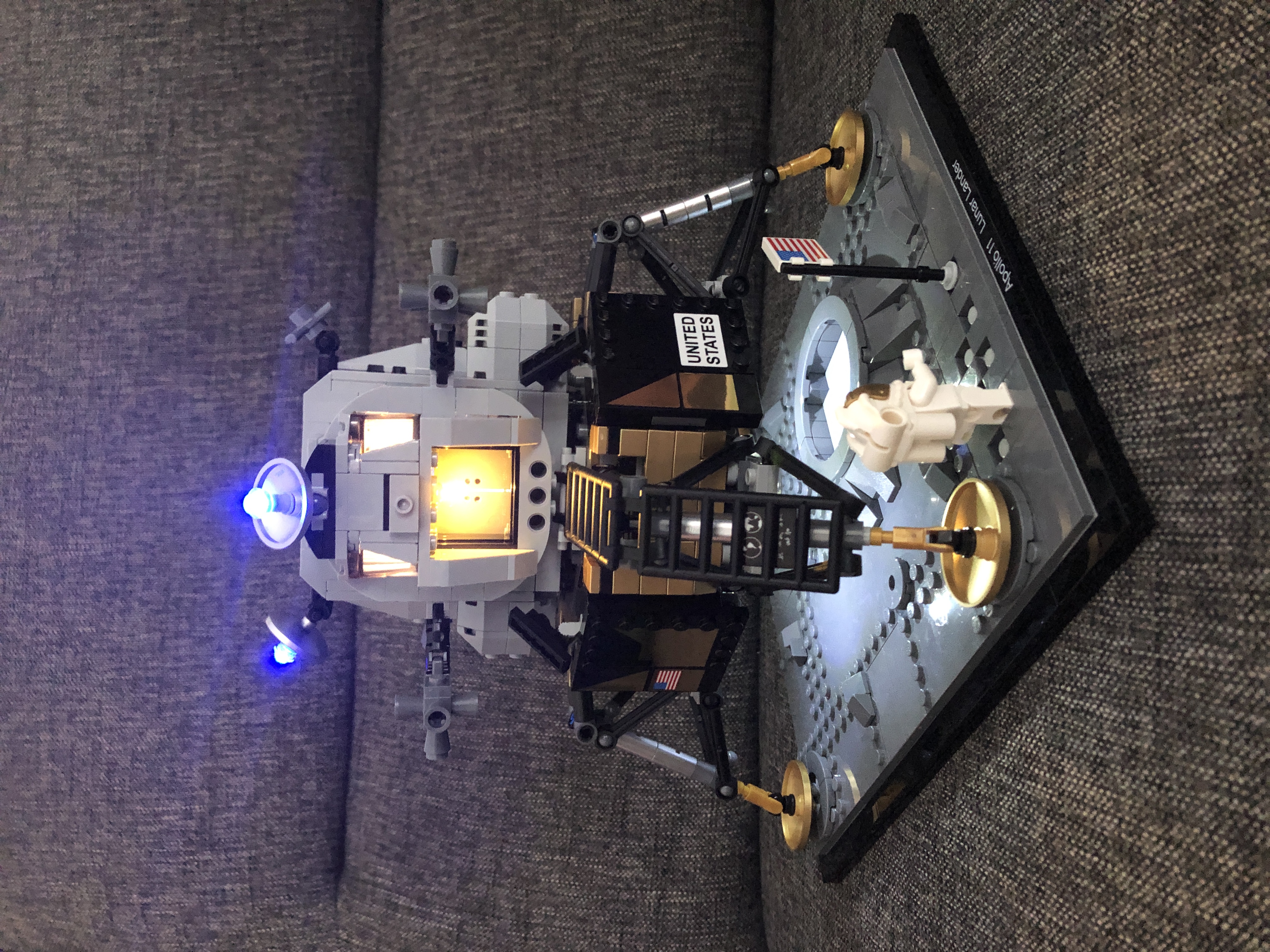 lego lunar lander light kit