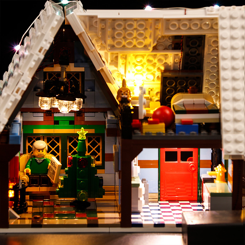 Us 56 32 Winter Village Cottage Light Kit For 10229 M Vonado Com