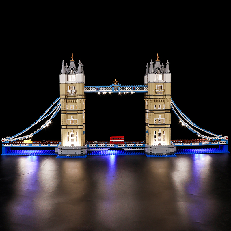 lego tower bridge lights