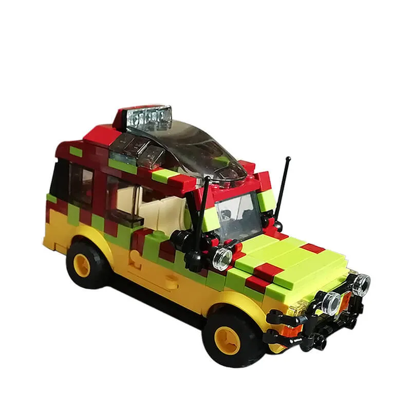 CITY SERIES MOC-25912 Jurassic Park-Tour Vehicle (Ford Explorer) by Miro MOCBRICKLAND