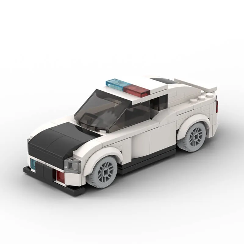 CITY SERIES MOC-30825 Police Dodge Charger by Moc MOC MOCBRICKLAND