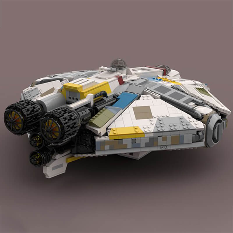 Moc 37032 Star Wars Rebellen Versenden Den Bewaffneten Baustein Ghost Vcx 100 Spielzeug Baukasten Konstruktion Star series wars tie guard fighter first order heavy assault walker building block compatible star space wars assembly toys gift.