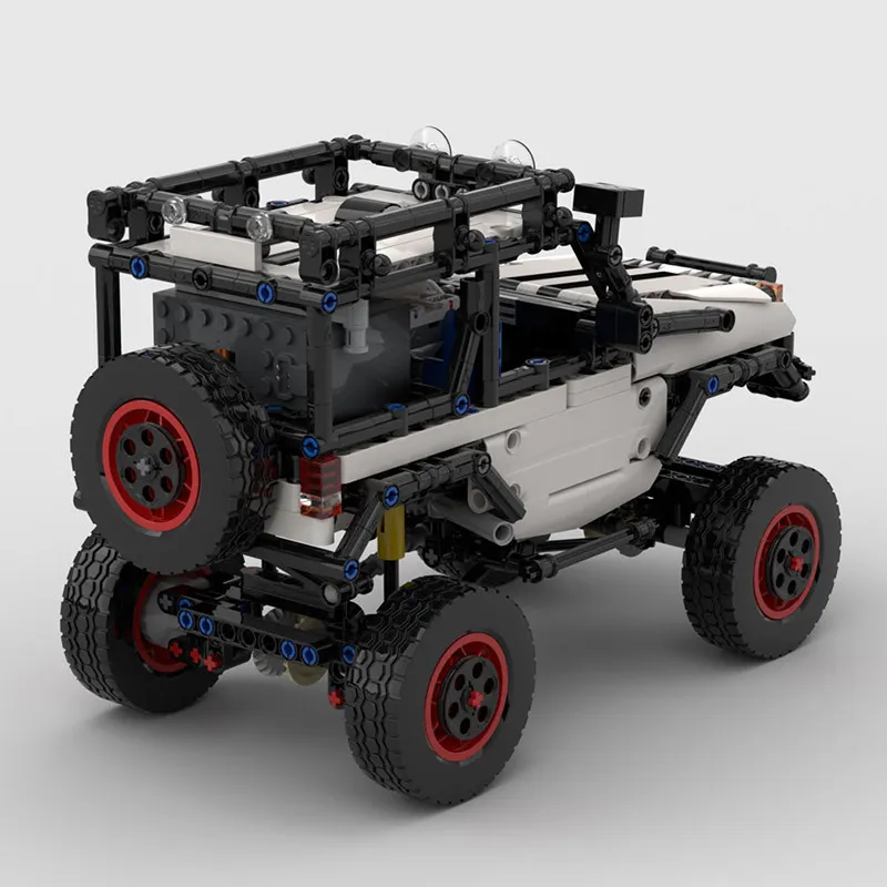 Technic moc-24142 4x4 trophy jeep rc by steelman14a mocbrickland 3 Technic moc-24142 4x4 trophy jeep rc by steelman14a mocbrickland