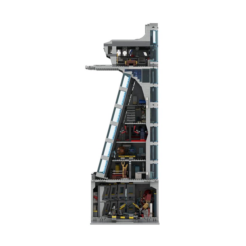 avengers tower lego moc