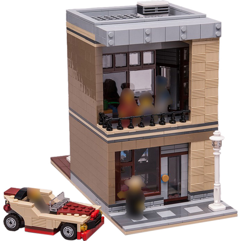 lego modern house moc