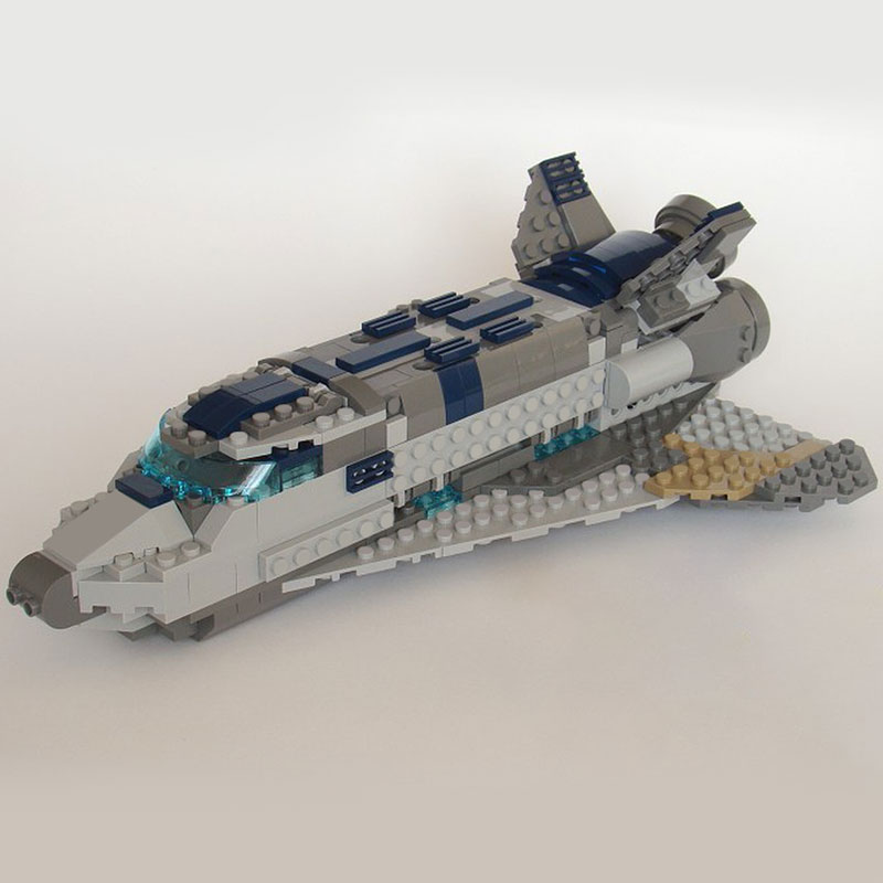 lego moc space shuttle