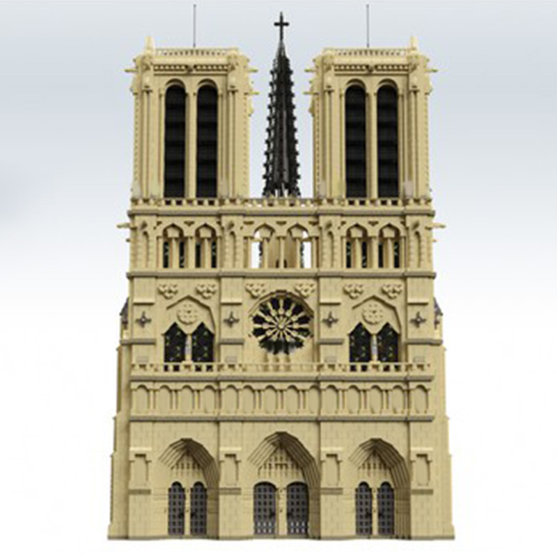 lego architecture notre dame cathedral