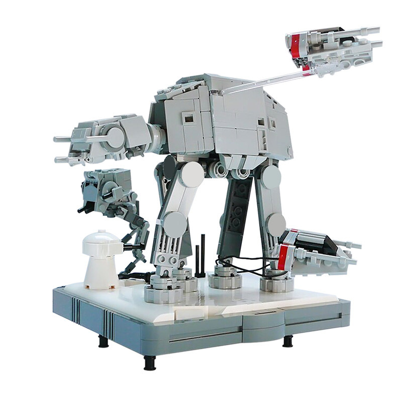 16921 Building Blocks Set For Sw Battle On Hoth Mini Diorama Model Brick Toys Ebay