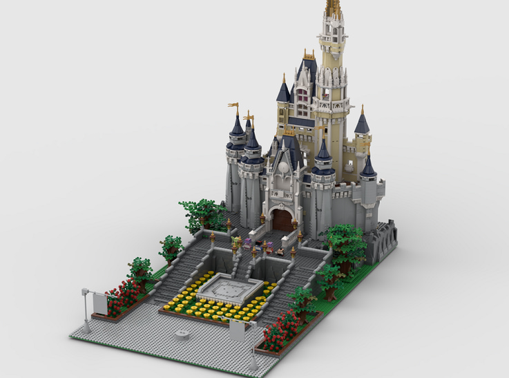 MOC-39285 The Disney Castle Stand
